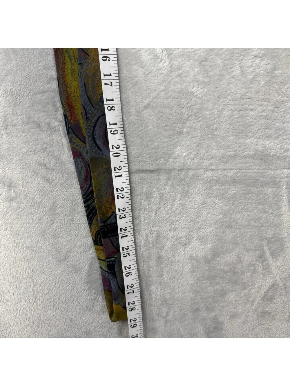 Vintage Christian Dior Monsieur Abstract Floral Silk Necktie Canada Made Luxury
